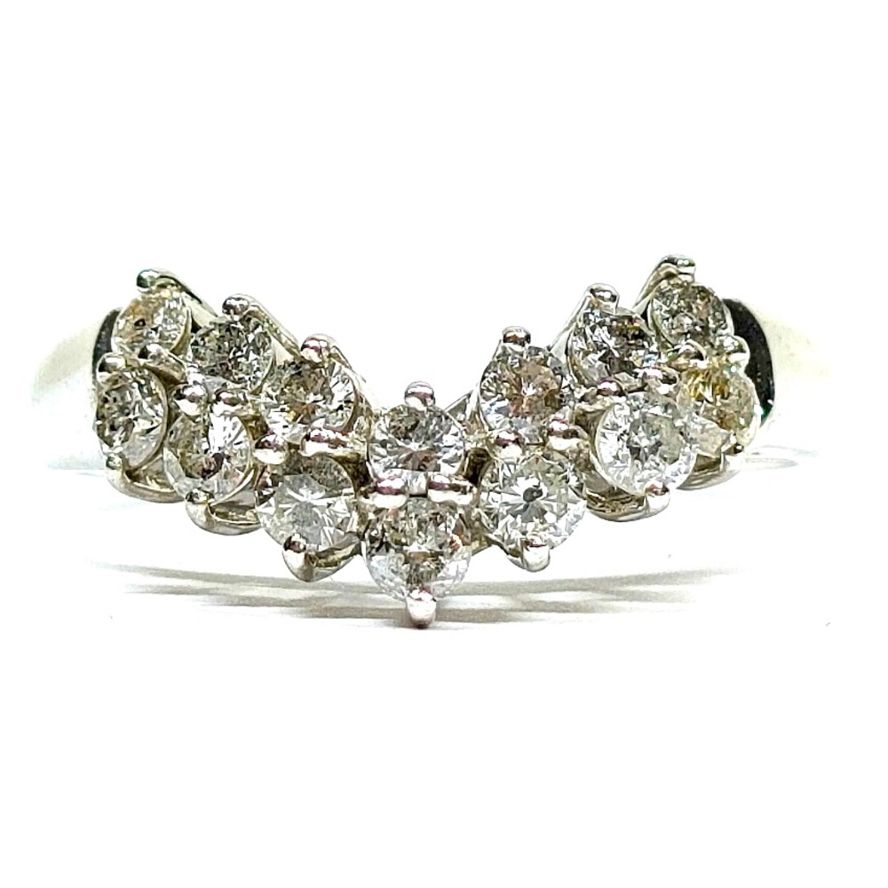 Platinum 900 with 0.51 Natural Diamond
